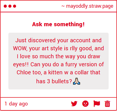 MayOddlyArt tweet media