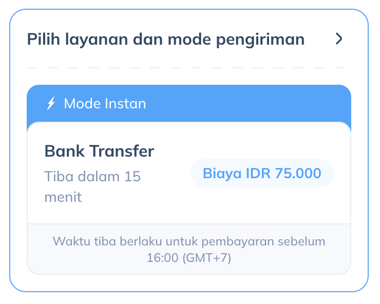 🗣️: "Min, bisa kirim uang ke luar negeri di weekend gak ya? di weekend sering urgent nih"  

Kalo pake Topremit pasti bisa dong! 🤩
Walaupun weekend, transaksi kamu tetep bisa di proses lho, asal kamu pake Mode Instan nya Topremit, uang sampai dalam hitungan menit 🥳