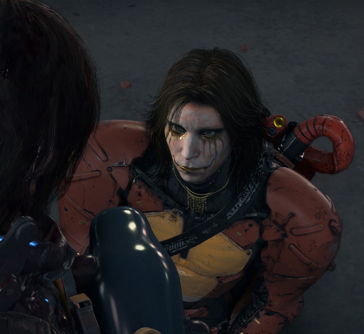 I suggest we all hit him in turns