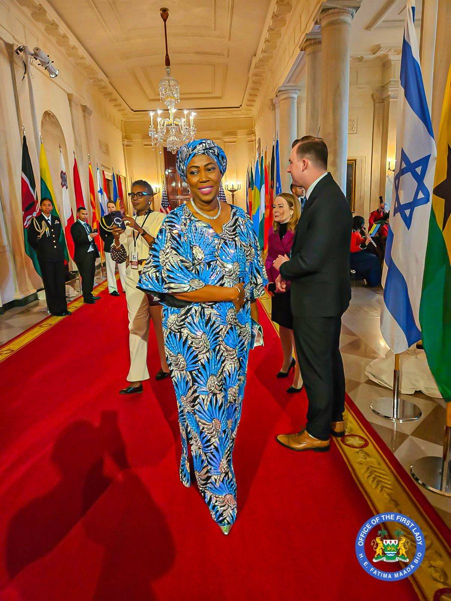 H. E.  Fatima Maada Bio tweet media