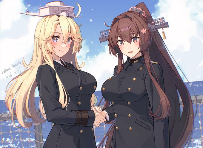 大和 Iowa  
艦これ 