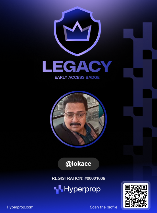 LuckyLokAce's tweet photo. @hyperpropcom Just claimed my username on Hyperprop! 🚀
@MyFundedFutures
. Here is my profile card for the $50K Rapid Account giveaway.
@hyperpropcom
#Hyperprop #MyFundedFutures https://t.co/jb2EiPjBnh
