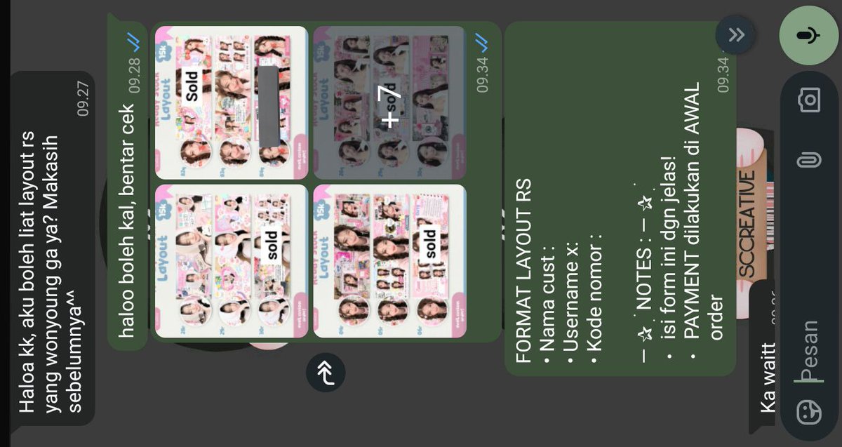 "apa keunikan sccreative?" sebutkan chara/muse apapun yang kamu mau, aku akan kirimkan puluhan stock dari yang lucu lucu sampe yang ganteng ganteng siap pakai 😍