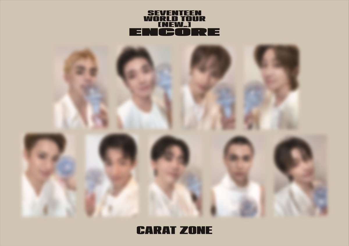TOUR] 260327 SEVENTEEN WORLD TOUR [NEW_] ENCORE | CARAT ZONE CARAT