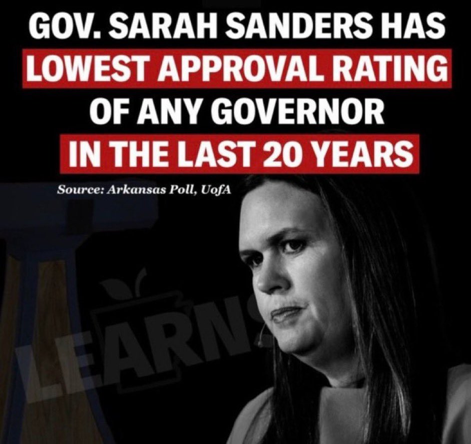 77ratride's tweet photo. @SarahHuckabee Says the person on their way out! https://t.co/YSWnaEqrhJ