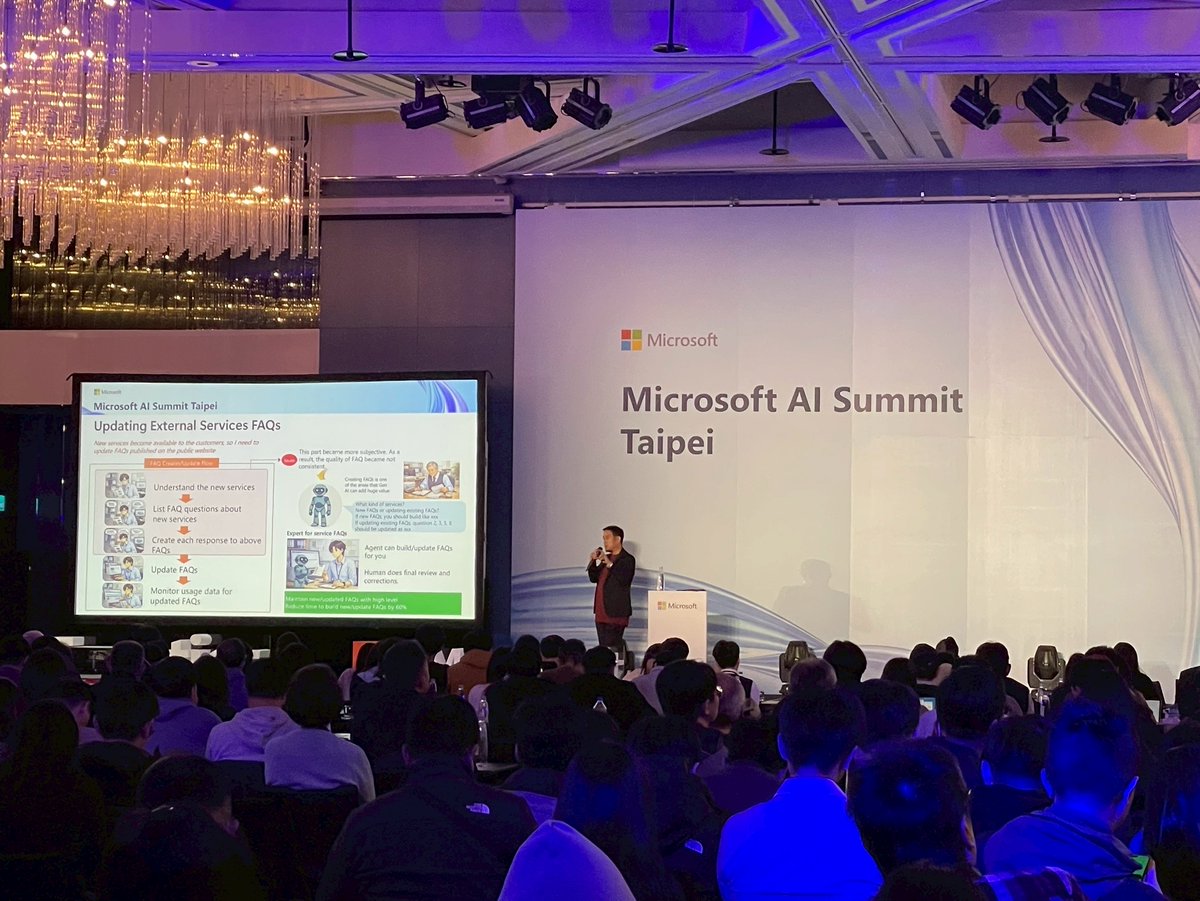 Intumit_AI's tweet photo. 🤗We are very honored to have exhibited at Microsoft AI Summit in Taipei to showcase our Admin Portal!
 
#INTUMIT #MicrosoftTaiwan #Microsoft #MicrosoftAISummitTaipei #AIAgents #ArtificialIntelligence #MicrosoftAI #BecomingFrontier #FutureOfWork #FrontierTransformation https://t.co/q8QxjcThJy