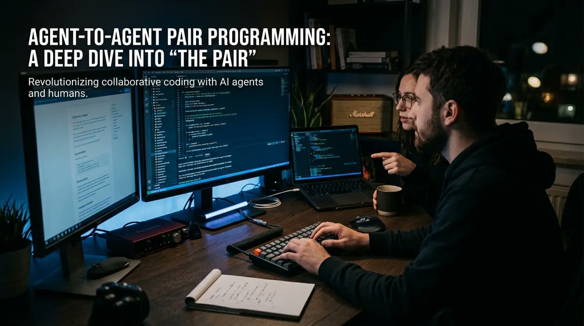thepixelspulse's tweet image. AI agents are pair programming, but there's a hidden flaw. "The Pair" uses a Mentor and Executor, but what happens if both agents share the same bias?

thepixelspulse.com/posts/agent-to…

#thepair #agenticai #pairprogramming