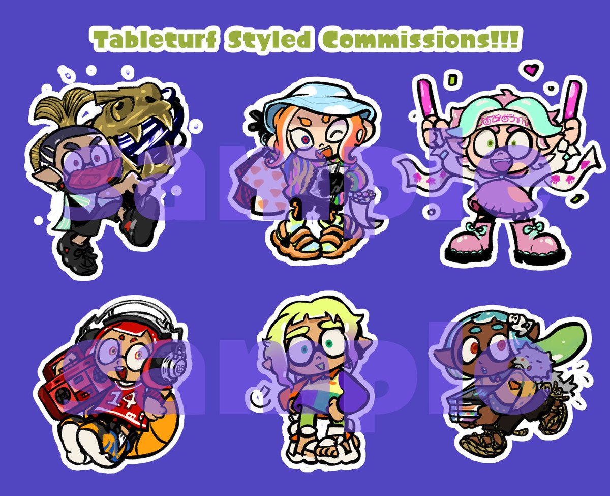 blarrrrggg!!
Idk if anyone cares about Tableturf anymore but I'm opening these again!!!!!!!!!!!!!!!! Order here if interested: ko-fi.com/c/cda2fc6475