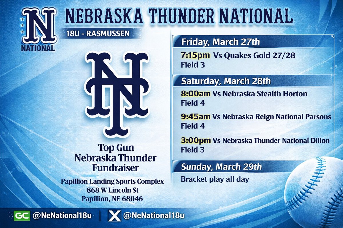 Ne National 18U - Rasmussen tweet media