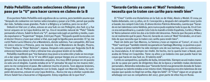 ligachilena2001's tweet photo. Gerardo Cortes fue un jugador extraordinario que nunca pudo despegar.
De todas forma extrañé a Enzo Riquelme, defensor del Chile sub-20 el 2005 en Holanda, pero que no duró mucho en el profesionalismo.

Link: https://t.co/UiIKL1XXbX https://t.co/7idaMCMjmi