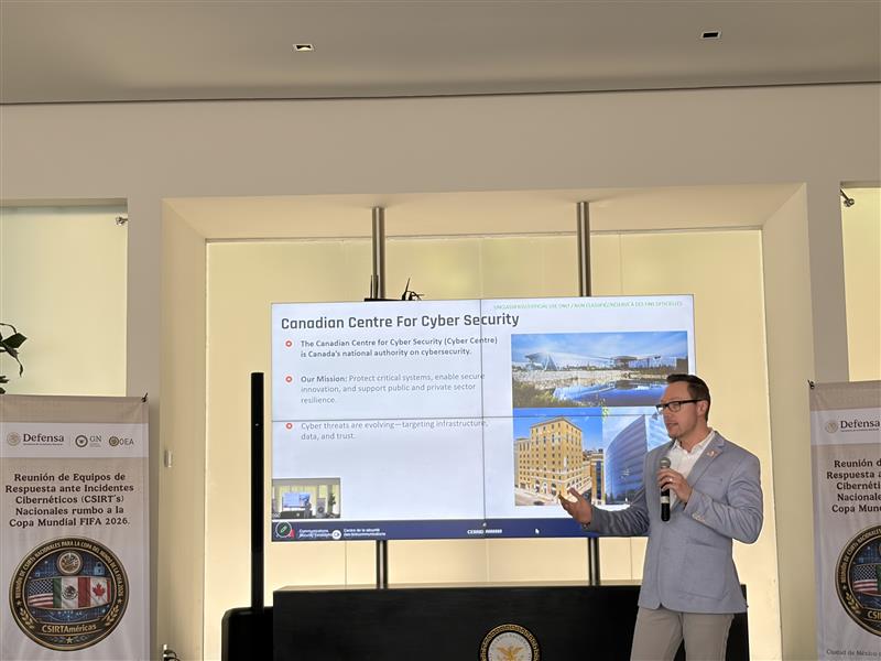 La coordinación y confianza son elementos clave para garantizar la ciberseguridad de un evento global ⚽🏆

Esta semana, organizamos la “Reunión de CSIRTs Nacionales rumbo a la Copa Mundial de la FIFA 2026”, con tres días de trabajo conjunto entre los CSIRTs de México 🇲🇽, Estados