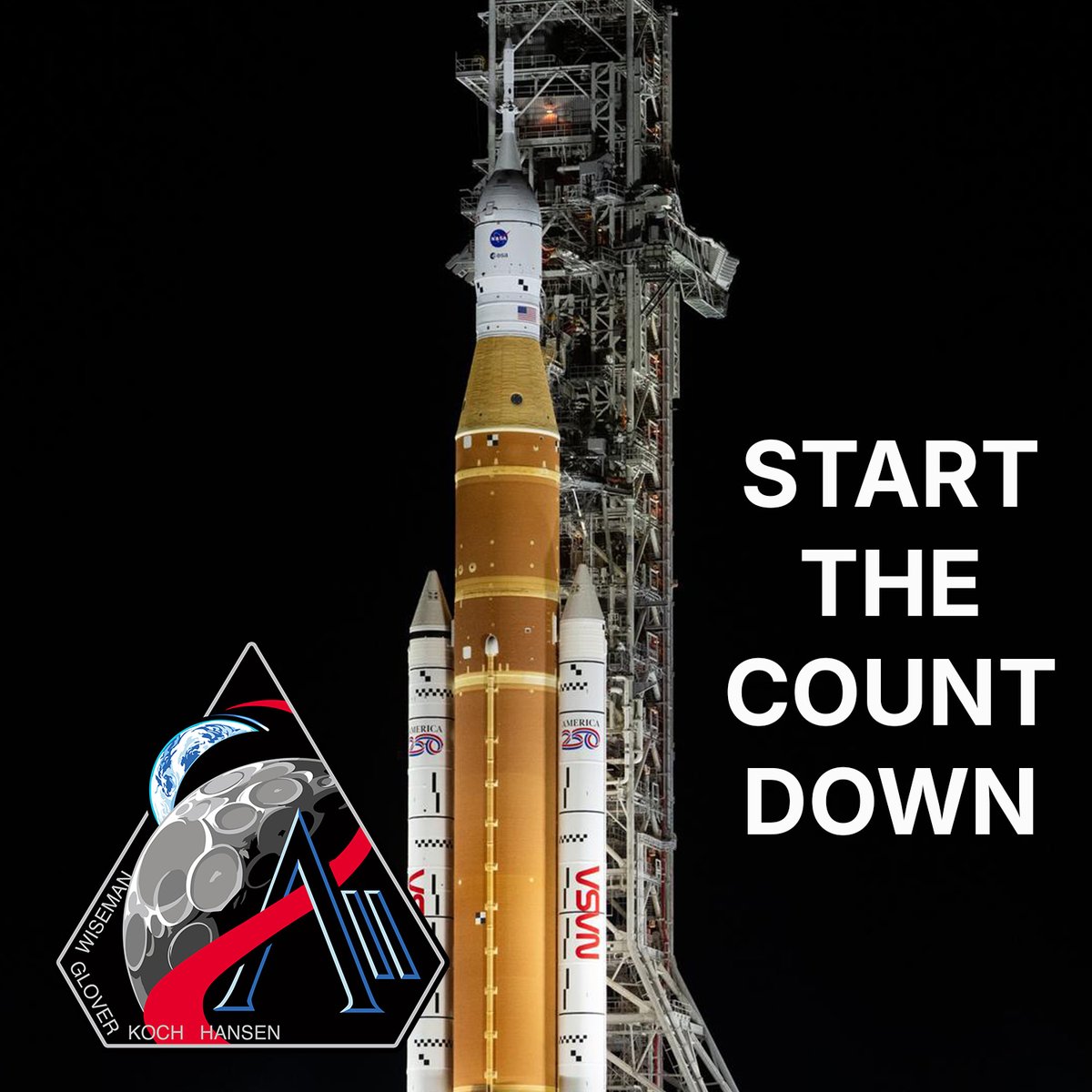 nasa_gear's tweet photo. Artemis II Launch Day is coming! Gear up at  https://t.co/zjCjNF8etu https://t.co/01DYkyqAf5