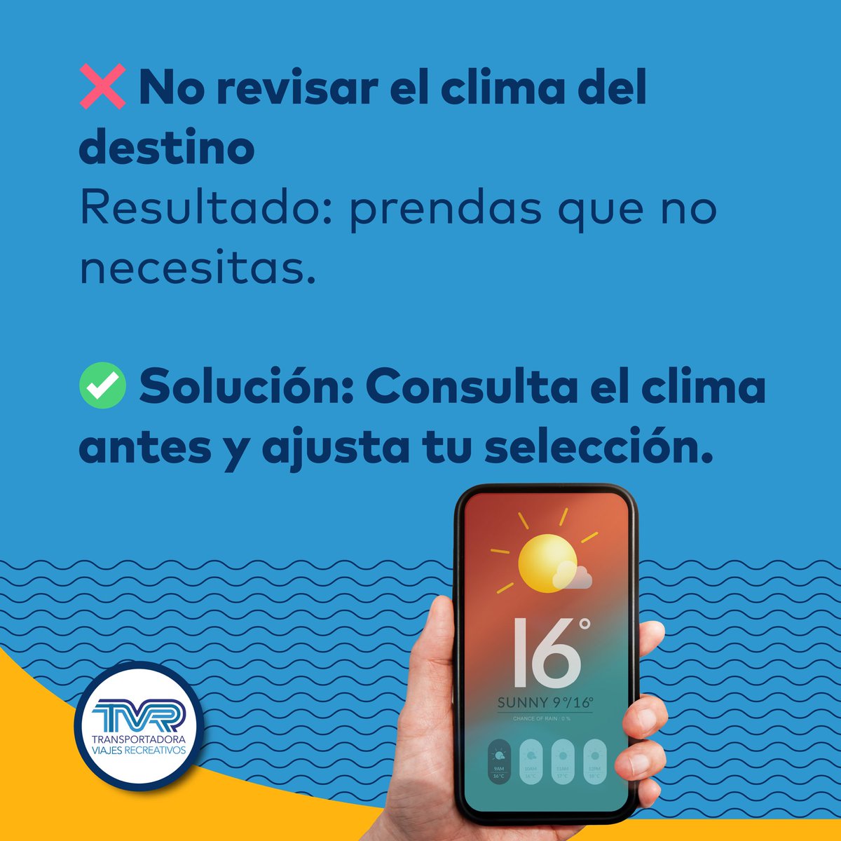 TvrViajes's tweet image. ¿Eres de los que mete todo “por si acaso”? 🧳😅 Evita estos errores y haz que tu viaje empiece sin estrés 🚐✨
#TipsDeViaje #ViajaLigero #MaletaPerfecta #ViajeEnCarretera #OrganizaciónDeViaje