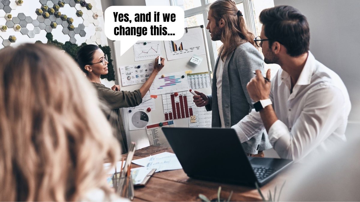 Some fundamental principles drive the brilliant improvisation you see at Second City or on the TV series "Whose Line is It Anyway?" See how those ideas can help when you're presenting with a colleague: ow.ly/L9NY50Xa7vY