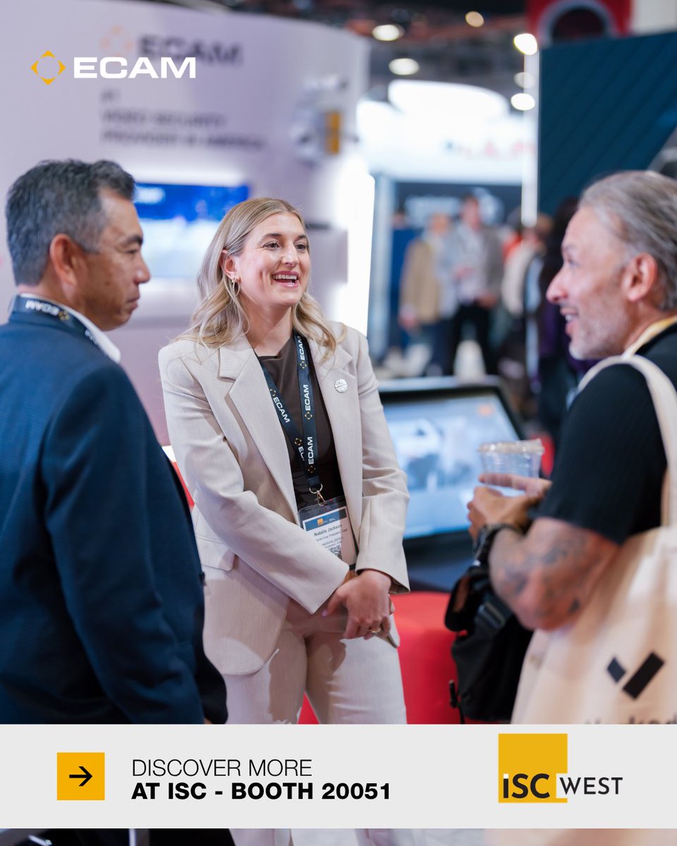 ecam_gw's tweet image. Day 2 at #ISCWest is a wrap and the momentum is building.
Final day tomorrow. If you’re here, come find us as booth 20051. You won’t want to miss it.
#EveryCameraAlwaysMonitored #SecuritySolutions #VideoSurveillance #LiveMonitoring