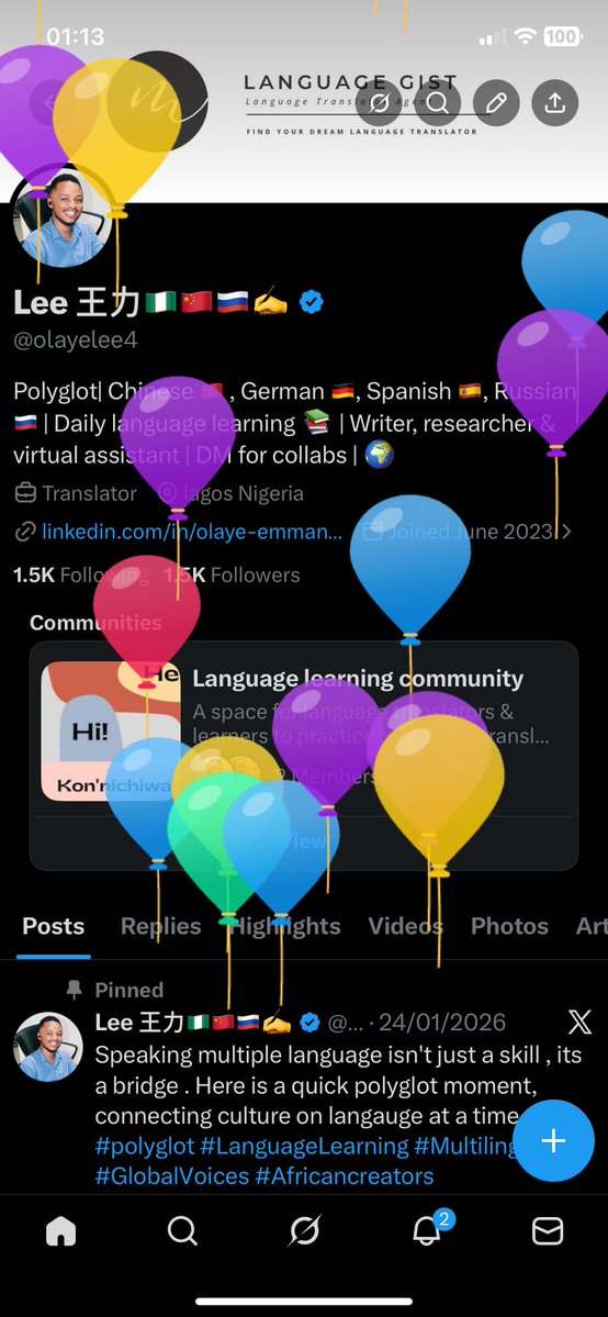 Lee 王力🇳🇬🇨🇳🇷🇺✍️ tweet media