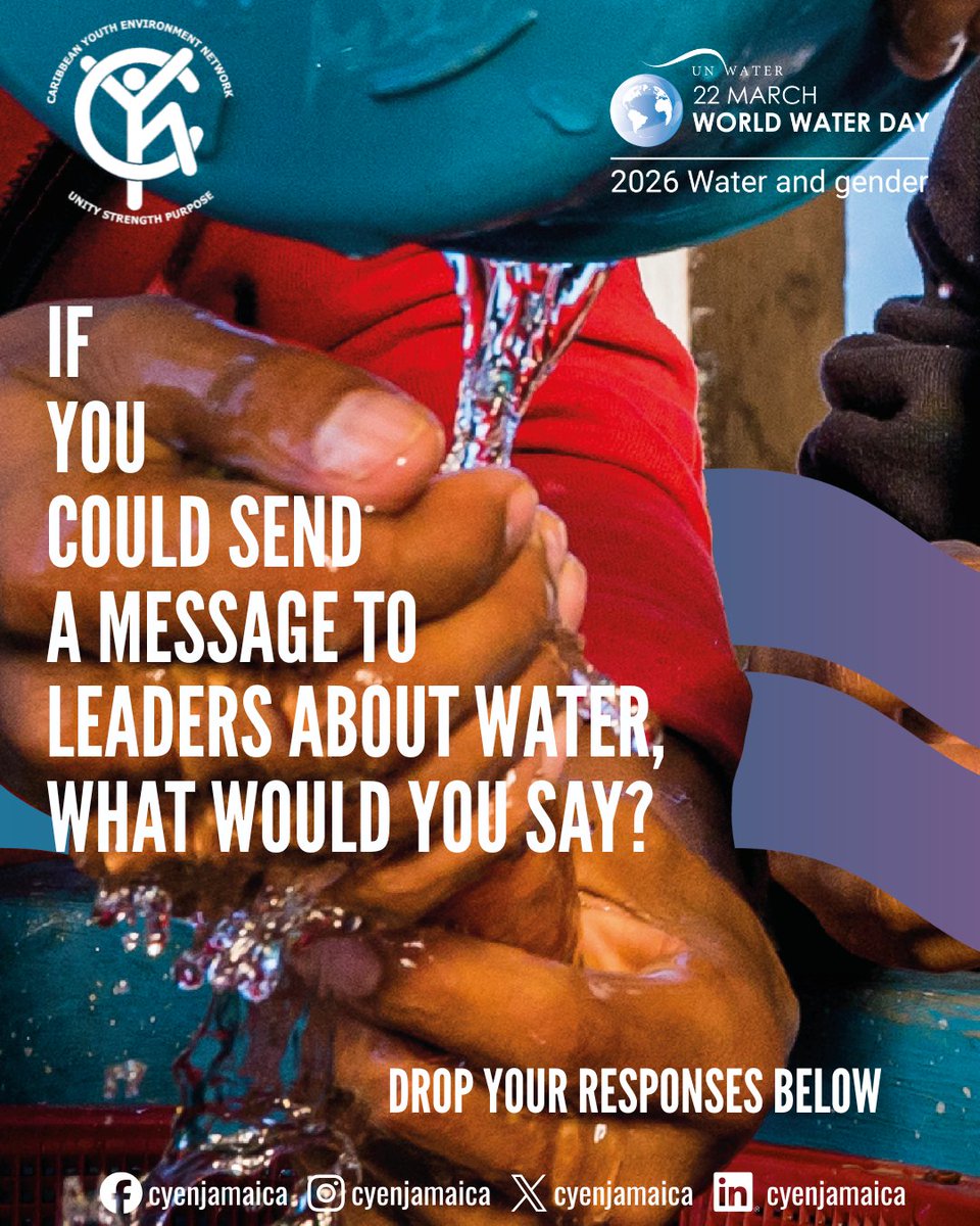 Caribbean Youth Environment Network in Jamaica tweet media
