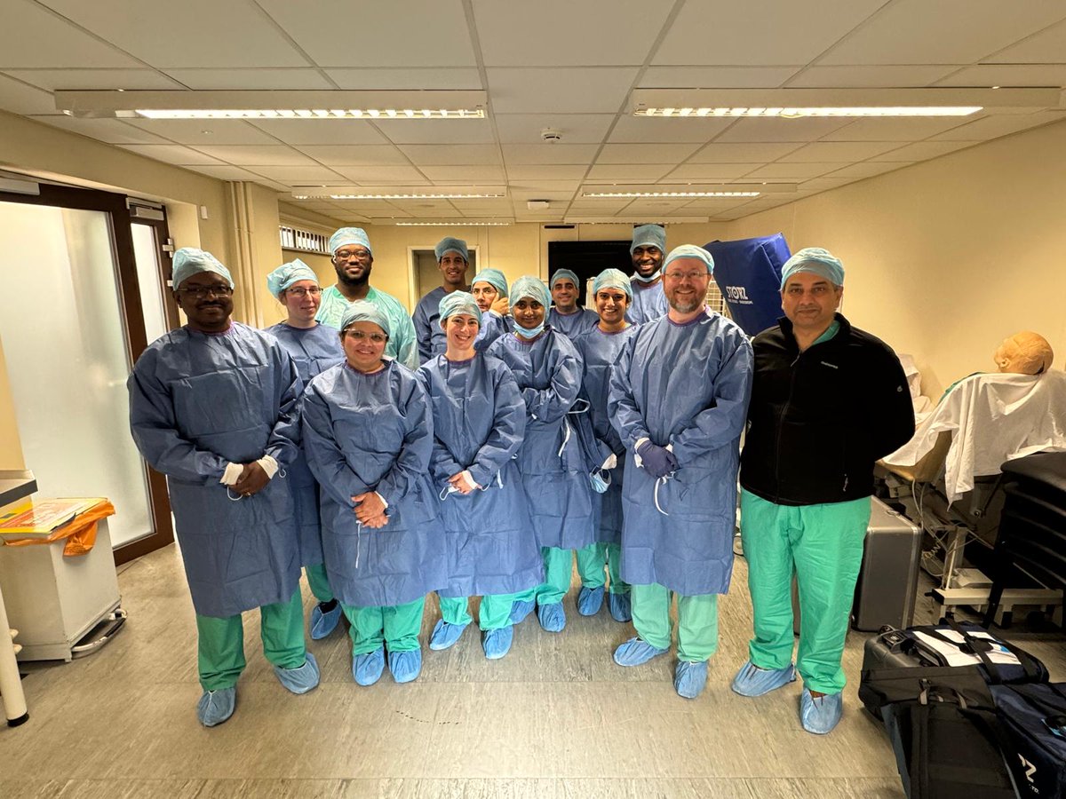 DrFGMuriithi's tweet photo. A brilliant 3 days at the inaugural Nottingham Gynaecology Cadaveric Course 2026 led by Mr @Ketan_Gajjar20 👏 
Hands-on Urogyn, Laparoscopic  Gynaecology &amp; Open Gynaecologic Oncology.
More here:  https://t.co/T28m4XyOJP

@NUHPMED @NUH_CS  @BSUG_official @TheBSGE @BGCS_org https://t.co/GDyNtkD03z