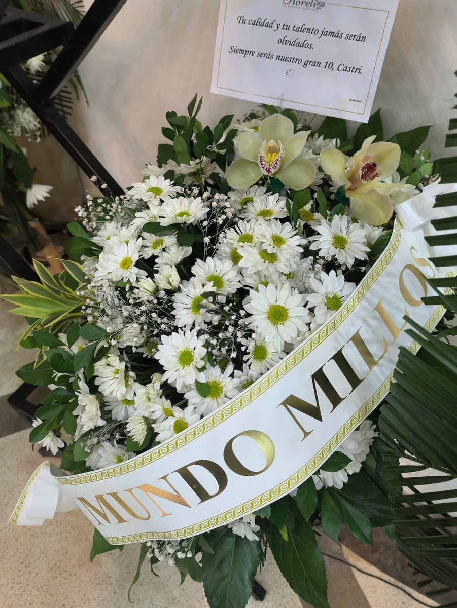 #CASTRI Velación de Santiago Castrillón reúne a sus seres queridos; mañana será su último adiós en Bucaramanga, a las 10:30 AM.

Hoy, familiares, amigos y el mundo del fútbol acompañan la velación de "Castri", en un momento de recogimiento y despedida.

Paz en su tumba 💙🤍