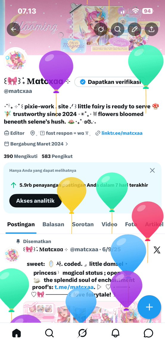 ꒰🎀꒱ ࣪˖ 𝐌αtcxɑɑ ⊹ tweet media