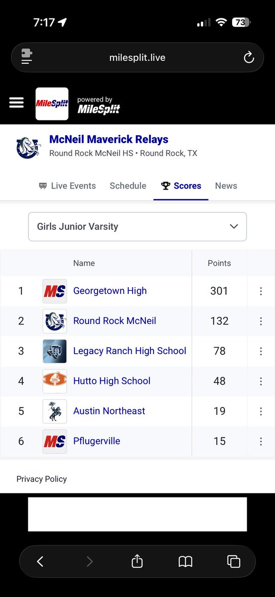 McNeilcoach's tweet photo. It was a great day of track and field for our Mavericks at the Mav Relays!
Varsity Girls 🥇 
Varsity Boys 🥈 
JV Girls 🥈 
JV Boys 🥈 https://t.co/h0HipElMws
