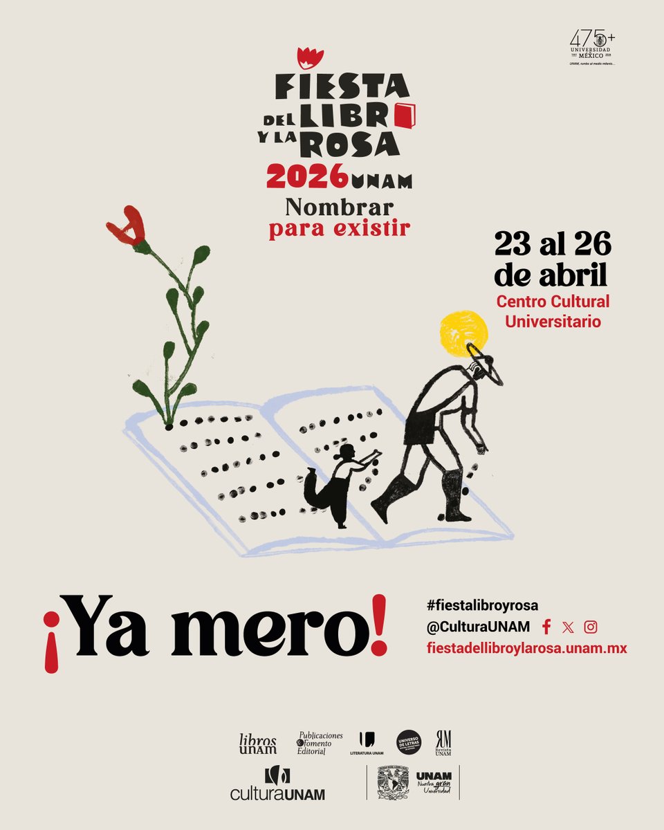 💬 Universo de Letras/ #Cátedra Pacheco 📖 tweet media