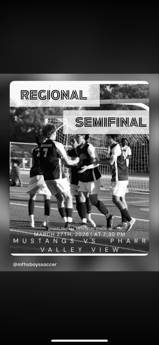 MFTXBOYSSOCCER's tweet photo. Grab the family and head down to San Antonio. Make a weekend of it! @MFHS_Principal @MFHS_Track @MFHSGirlsSoccer @MFHSports @MarbleFallsXC @MF_Sports @MFMustangTennis https://t.co/rDuhMSL22Q