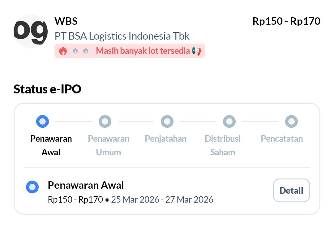 saputro_ady's tweet photo. Jangan lupa IPO WBSA ya gais https://t.co/4I8BdZRSM0