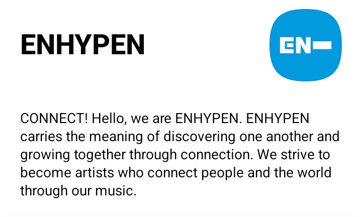 xo, kimi ; enha is 7 tweet media