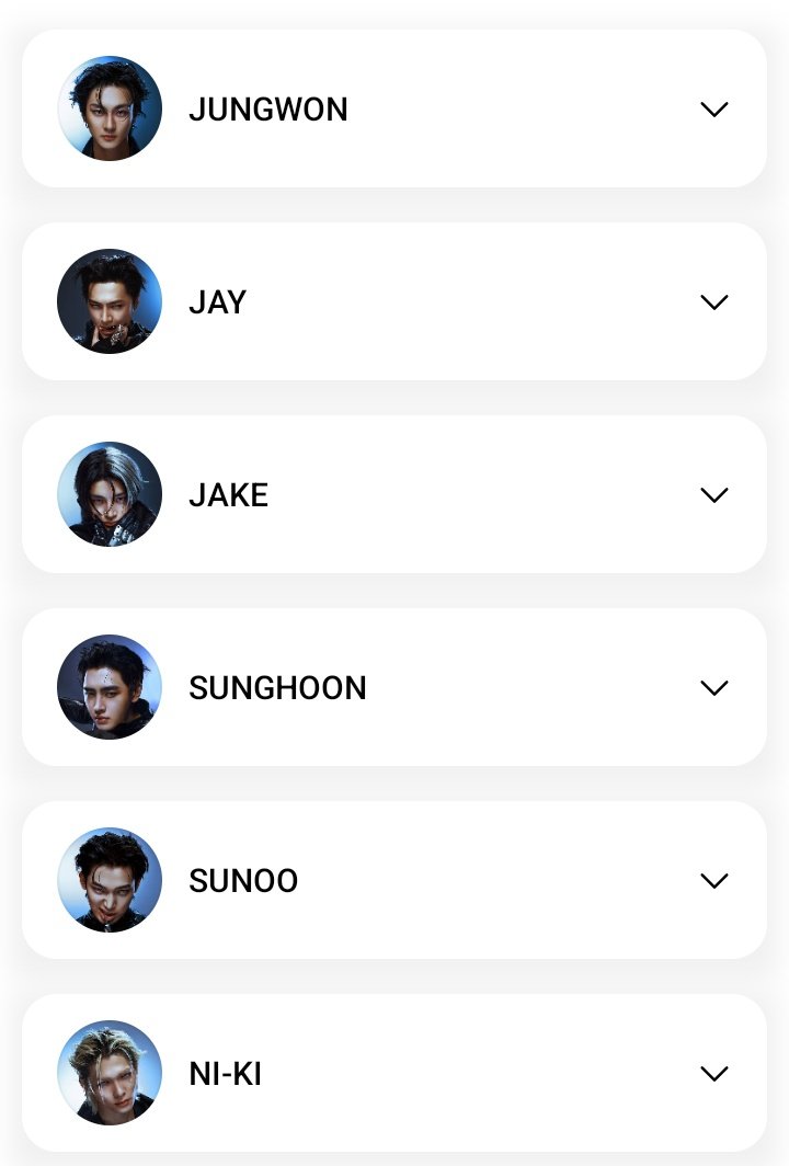 xo, kimi ; enha is 7 tweet media