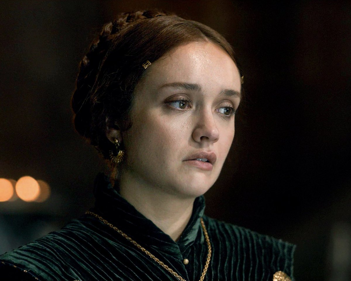 “Bastard blood, shed at war” Alicent replied. […] The Dowager Queen’s ...