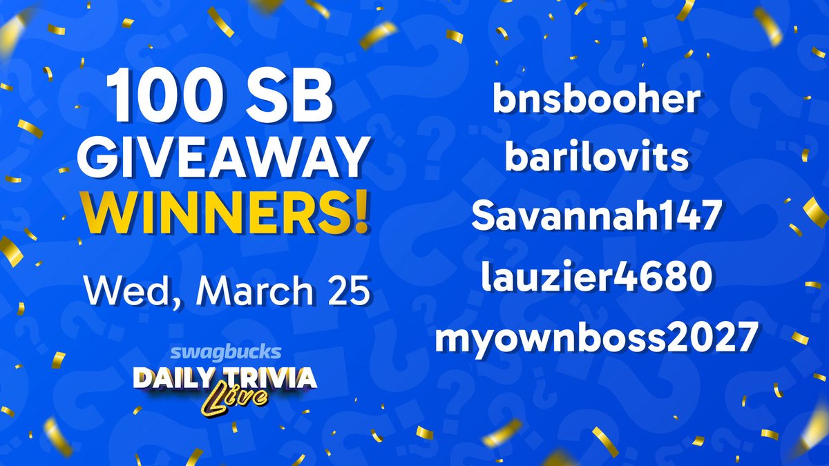 Swagbucks tweet media