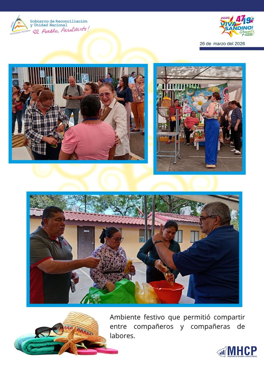 Ministerio de Hacienda de Nicaragua tweet media