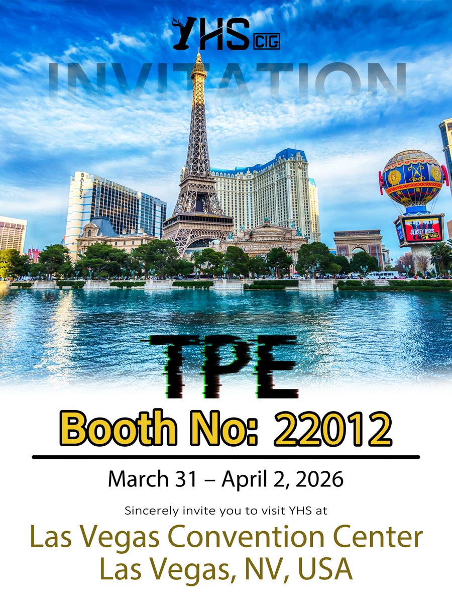 YHSsmoke's tweet photo. We can’t wait to see you there!

📍 Location: Las Vegas Convention Center, Las Vegas, NV
📅 Date: March 31 – April 2, 2026
📌 Booth: #22012
We’ve got some exciting pieces ready for you 👀

#cosymolds #yhscollections #LasVegasExpo #yhsdesign #TradeShow #420community https://t.co/Iv2mo7F8NG