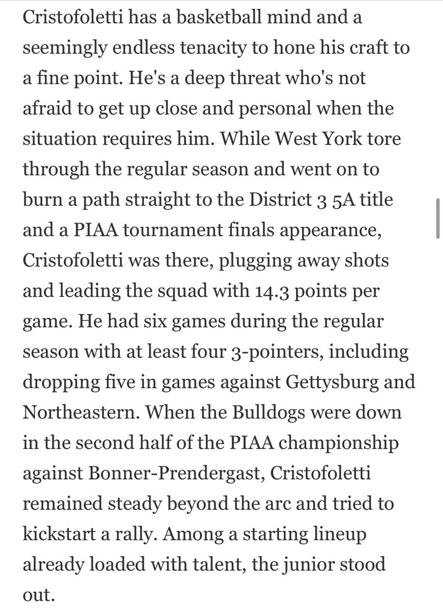 Chase Cristofoletti tweet media