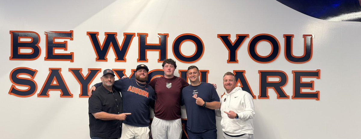 LaytonvonBrandt's tweet image. Amazing visit @AuburnFootball the past couple days  @CoachGolesh @CoachHoodie @CoachParkerBall @CoachMicahJames @CoachCKap  this is a special place for sure #WDE🦅