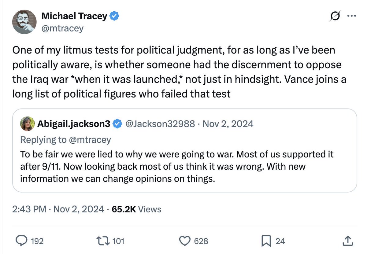 Michael Tracey tweet media