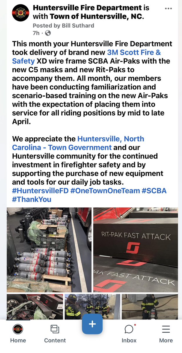 Huntersville Fire tweet media