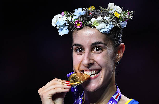 NishantMeher2's tweet photo. Its 💔 to here the retirement of Lioness CAROLINA MARIN 

The former Olympics and 3 time World Champion has retired ! 
She is an absolute legend and an inspiration for many who are fighting for an actual comeback in life.

Badminton will miss u champ ❤️ https://t.co/ffZBPcl2Gh