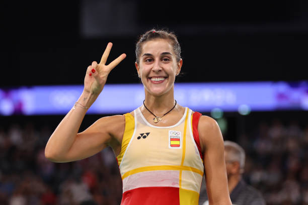 NishantMeher2's tweet photo. Its 💔 to here the retirement of Lioness CAROLINA MARIN 

The former Olympics and 3 time World Champion has retired ! 
She is an absolute legend and an inspiration for many who are fighting for an actual comeback in life.

Badminton will miss u champ ❤️ https://t.co/ffZBPcl2Gh