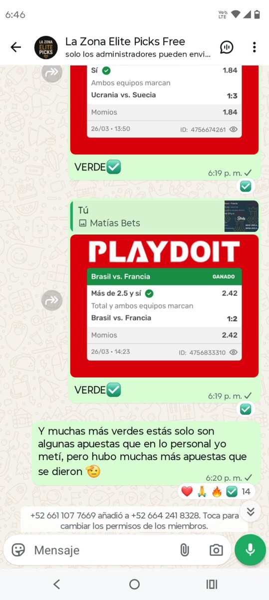 La Zona Elite Picks tweet media