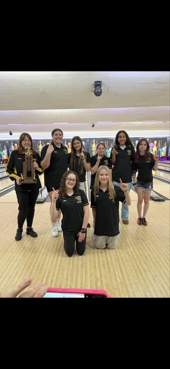 Congrats to my girls Mackenzie, Ela, Aliyah, Quinn and Brynn on their district bowling championship today!!! That’s 2 titles in 3 months….<a href="/jill1317/">jill b</a> <a href="/kristen4982/">kristen ehlers</a> <a href="/mrleusen_ams/">Thomas Leusen</a> <a href="/avenelmiddle/">Avenel Middle School</a> <a href="/JoyVodarsik/">Joy Vodarsik</a>