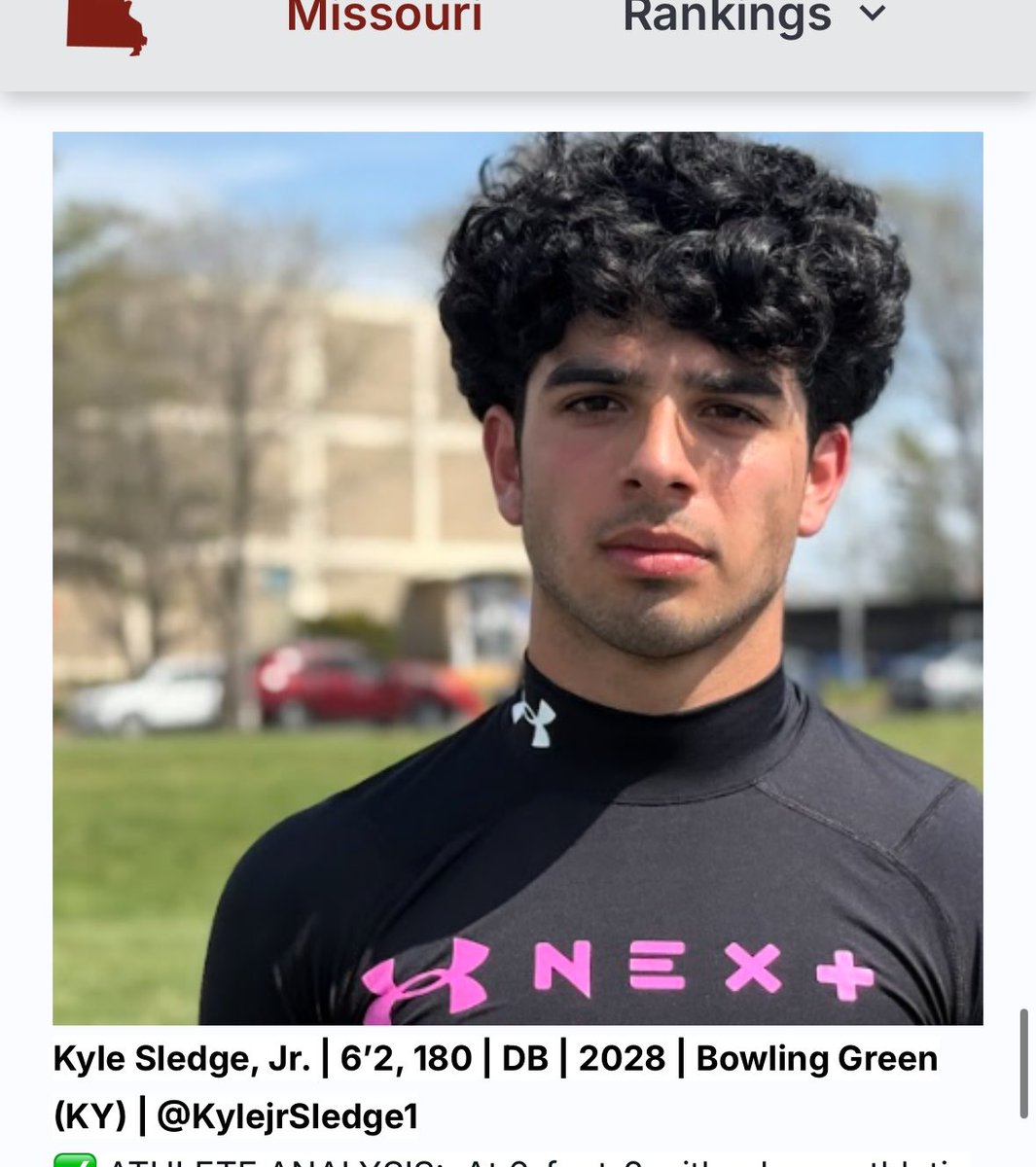 KylejrSledge1's tweet photo. Thank you @sixstarfootball for the recognition of my performance at the UA next camp in St. Louis ⁦@DemetricDWarren⁩ @beyond_grind https://t.co/QSqdg54Mrg