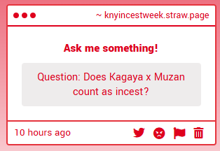 KNY Incest Week tweet media