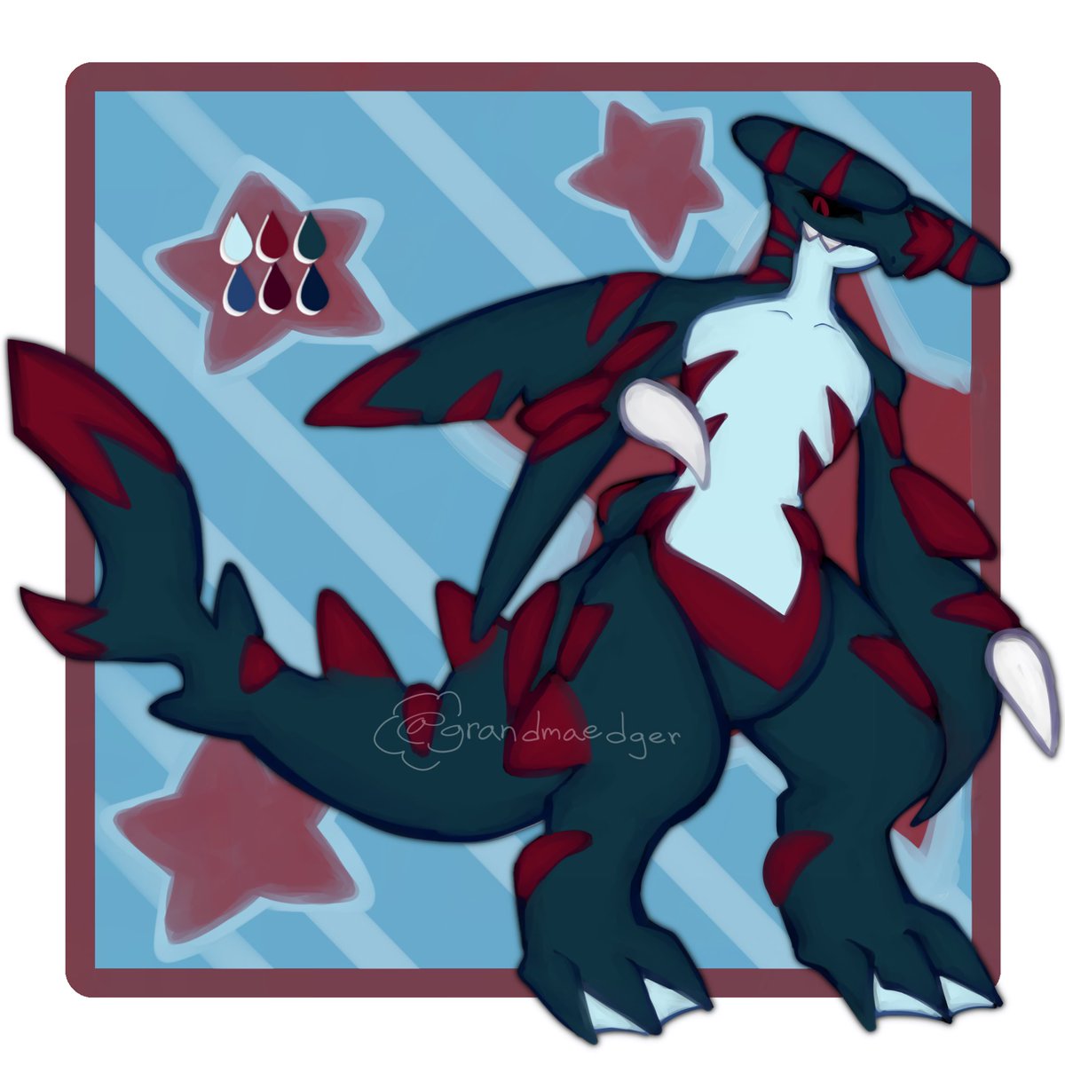 grandmaedger's tweet image. bloody shark adopt🩸🦈
65, dm me if you’re interested ^^
#garchomp 
#pokemonfanart
