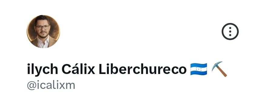 ilych Cálix Liberchureco 🇭🇳 ⛏️ tweet media
