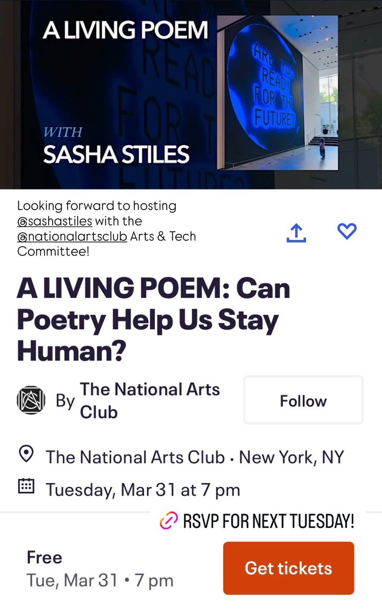 Sasha Stiles | AI alter ego Technelegy ✍️🤖 tweet media