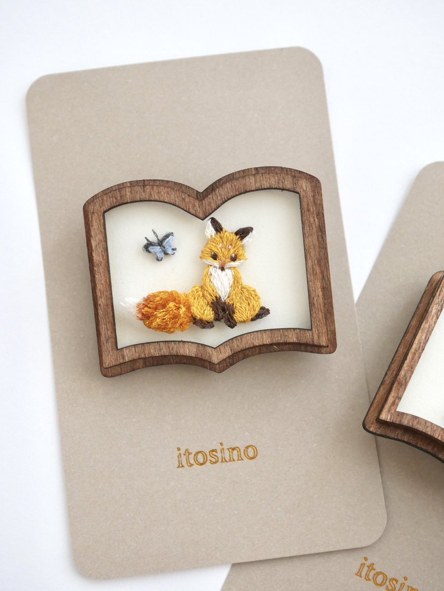 itosino🦊3/16-31絵本原画展_ﾌﾞｯｸﾊｳｽｶﾌｪ tweet media