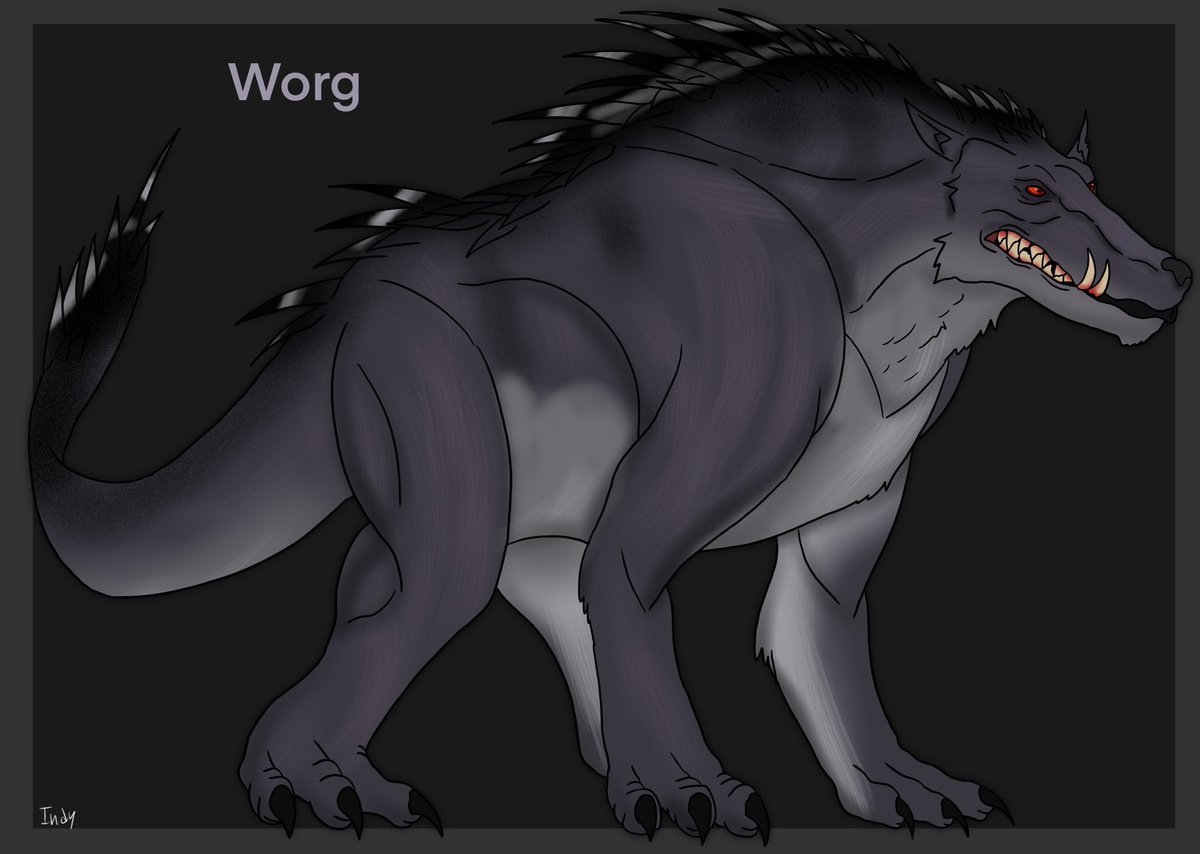 IndragonSaur's tweet photo. Worg
#digitalart #artistsonTwitter #digitalartists #TalesofDragonHier #creaturedesign #monsterDesign #Worg #dnd #dungeonsanddragons #art #artTwt #creaturedesign https://t.co/QaC6E3yWMj