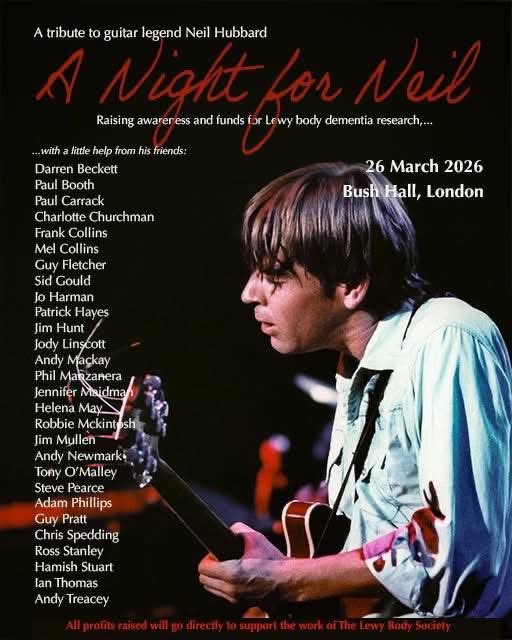 NeilBloomer's tweet photo. What a good night - Kokomo, Roxy Music, Paul Carrack, Hamish Stuart etc. A tribute to Neil and to raise much needed funds https://t.co/J9zdqvWEIr